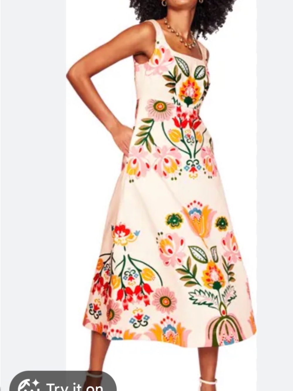 Boden Fit and Flare Dress